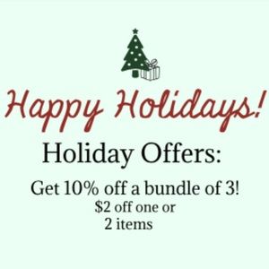 Holiday Specials! 🎄❤️